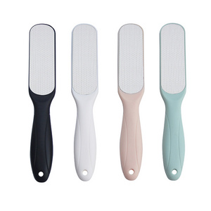 Factory Custom Logo Foot Tool Skin Cracked Pedicure Double Sided Metal Foot Rasp Foot File Callus Remover