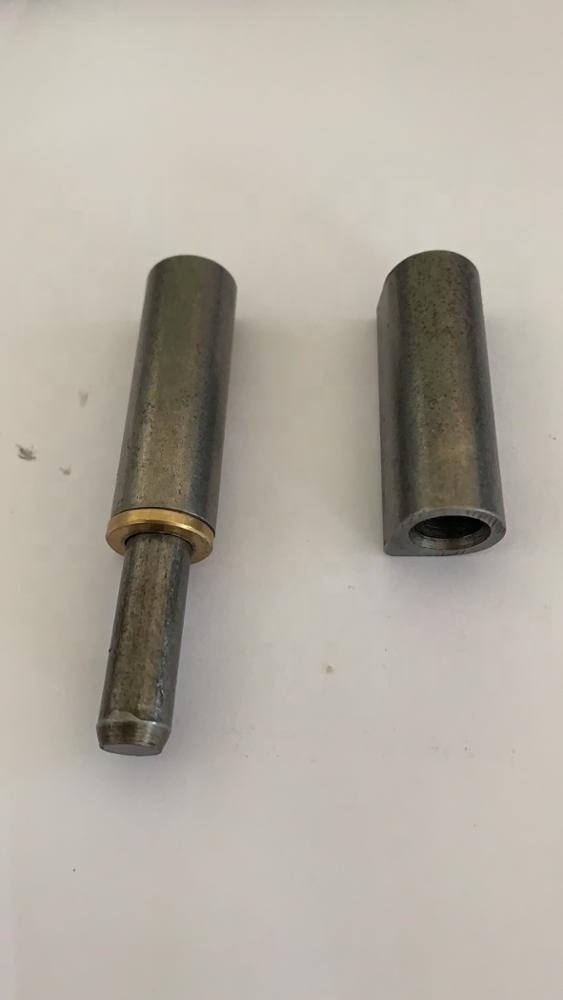 Drop Profile Flat Tip Welding Hinge with Brass Washer