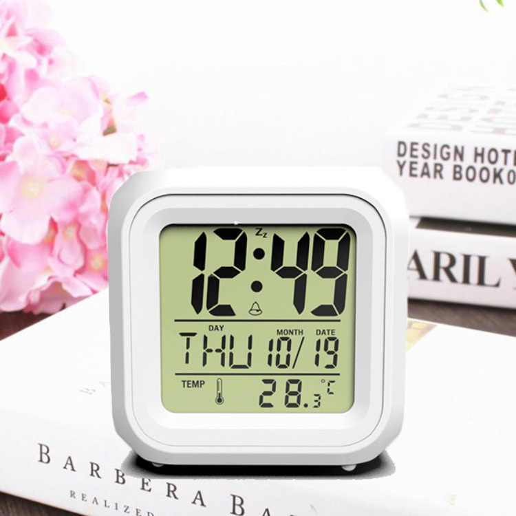 7 Colors Changing Night Light Children Desk Clock Kids Alarm Clock Small Led Digital Clock