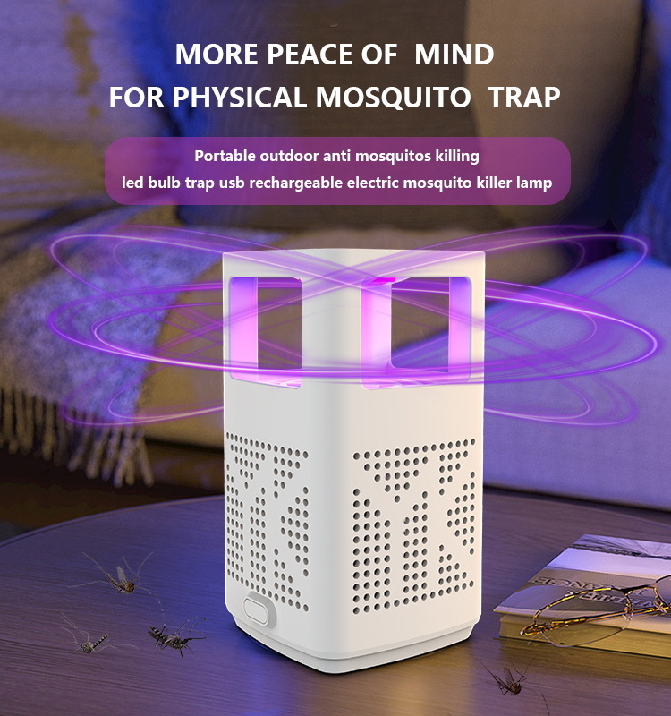 2020 New Style Indoor Convenient Mosquito Killer Lamp USB Electric LED nonchemical usb powered electronic mosquito killer