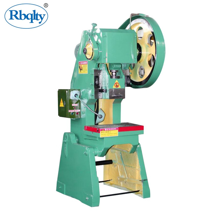 Series Open Back Inclinable Single Wheel Mechanical Press J23-10 Punching Machine Competitive Price 240*370mm 730*950*1750 130mm