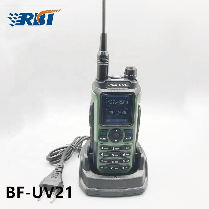 Baofeng UV-21 Pro Walkie-Talkie Portable Amateur Radio Type-c Amateur Two-Way Radio UHF VHF Mobile Radio Woki Toki