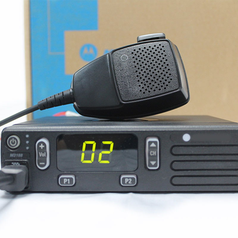 25W Mobile Radio Base Station 50W Two Way Radio Station DEM300 Digital Display Walkie Talkie for Motorola XiR M3188