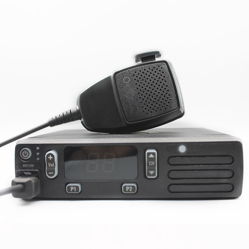 25W Mobile Radio Base Station 50W Two Way Radio Station DEM300 Digital Display Walkie Talkie for Motorola XiR M3188