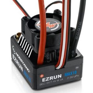 Hobbywing EZRUN MAX10 BEC Waterproof 2-3S Brushless ESC