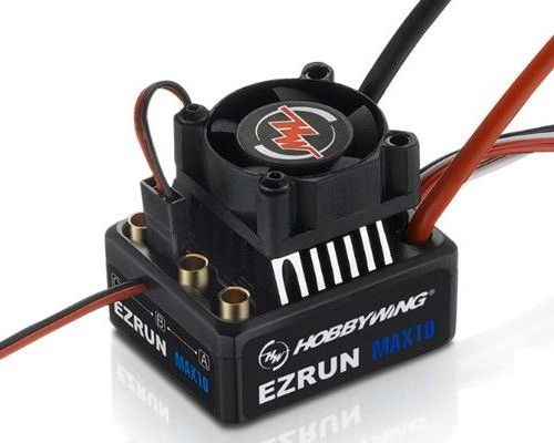 Hobbywing EZRUN MAX10 BEC Waterproof 2-3S Brushless ESC