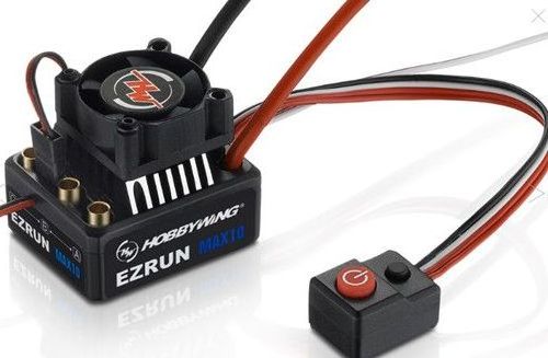 Hobbywing EZRUN MAX10 BEC Waterproof 2-3S Brushless ESC