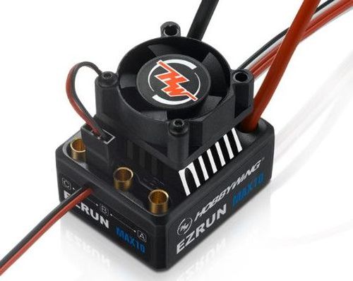 Hobbywing EZRUN MAX10 BEC Waterproof 2-3S Brushless ESC