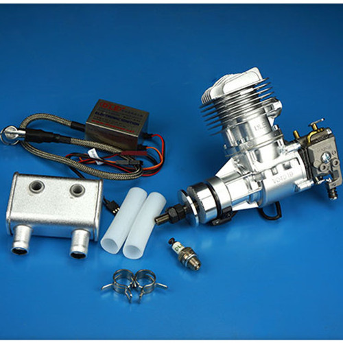 DLE20RA 20cc GAS Engine For RC Airplane Fixed Wing Model Single Stroke two exhaust wind cold hands start after Stroke