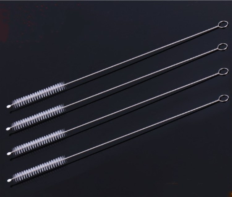 Stainless Steel Rotating Brushes for stainless steel Straws cleaning