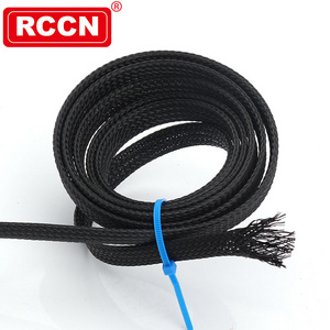 RCCN New Wrapping Bands PET-20B Braided Expandable Sleeving For Protect Cables Rayon Mesh