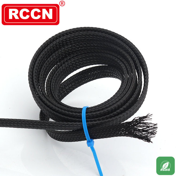 RCCN New Wrapping Bands PET-20B Braided Expandable Sleeving For Protect Cables Rayon Mesh