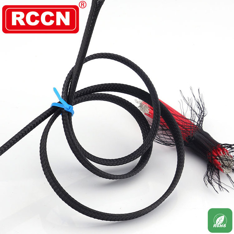 RCCN New Wrapping Bands PET-20B Braided Expandable Sleeving For Protect Cables Rayon Mesh