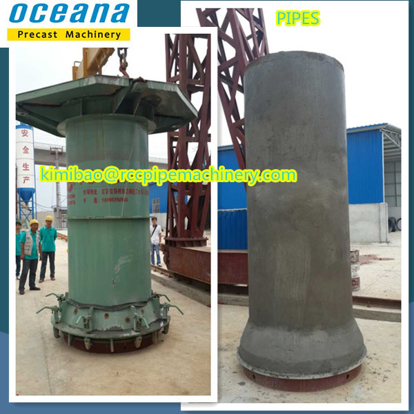 Vertical Vibration concrete pipe making machine for diameter from 300-3000 in China factory