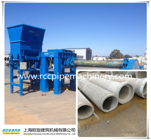 Reinforced Concrete Jacking Pipe making Machine for Underground Drainage pipe