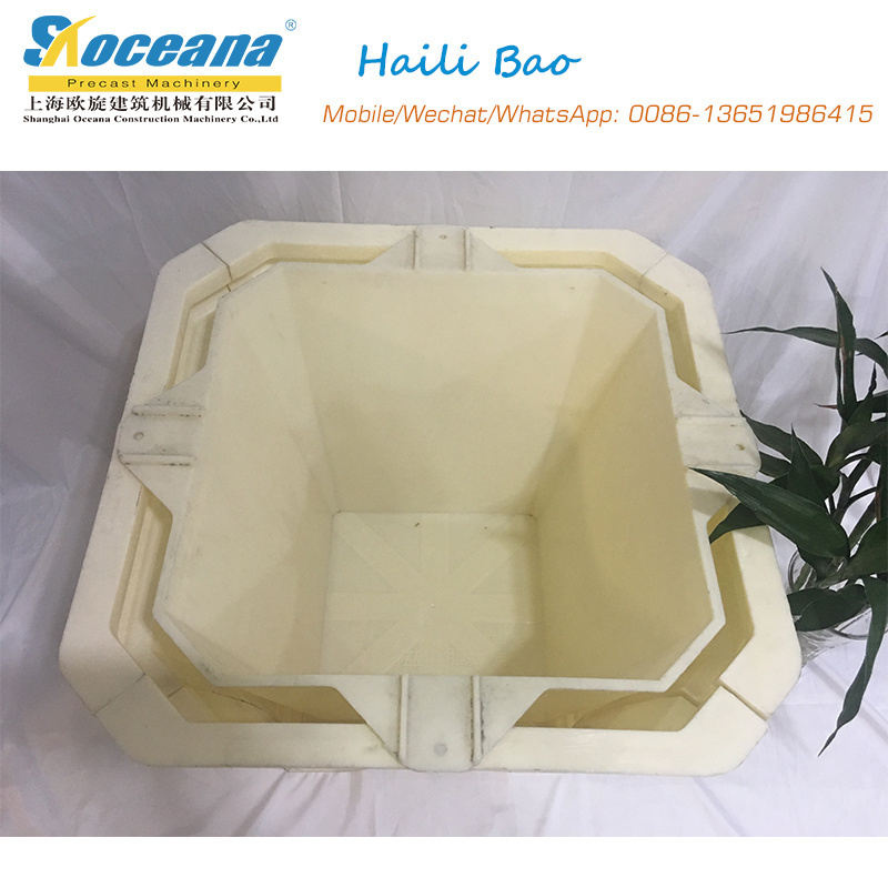 Square Extrusion Plastic Flower Pot Liners Molds Cement With Best Price