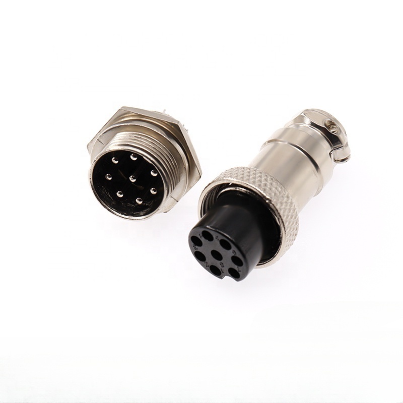 Plug Aviation GX16 socket 2Pin 3P 4P 5P 6P 7P 8P 9P 10Pin Core aviation 16MM Male Female connectors