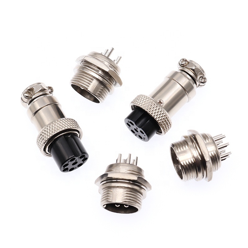 Plug Aviation GX16 socket 2Pin 3P 4P 5P 6P 7P 8P 9P 10Pin Core aviation 16MM Male Female connectors