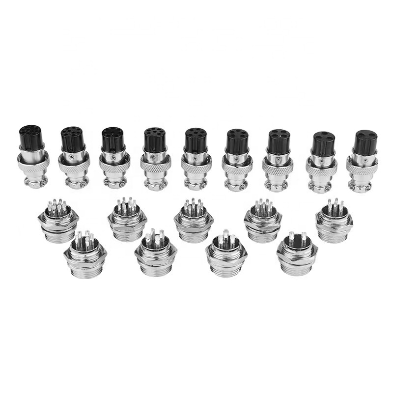 Plug Aviation GX16 socket 2Pin 3P 4P 5P 6P 7P 8P 9P 10Pin Core aviation 16MM Male Female connectors