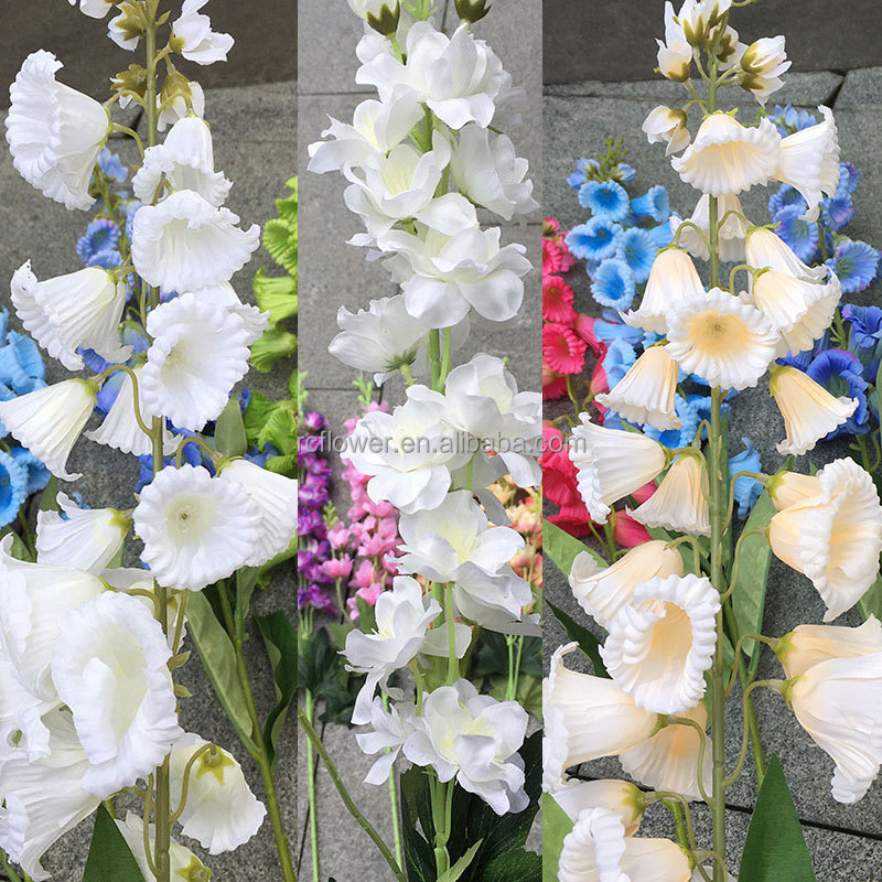 Artificial Flowers White Wholesale Wedding Decor Bulk Silk White Roses Cherry Blossom Branch orchid daisy flower bouquet