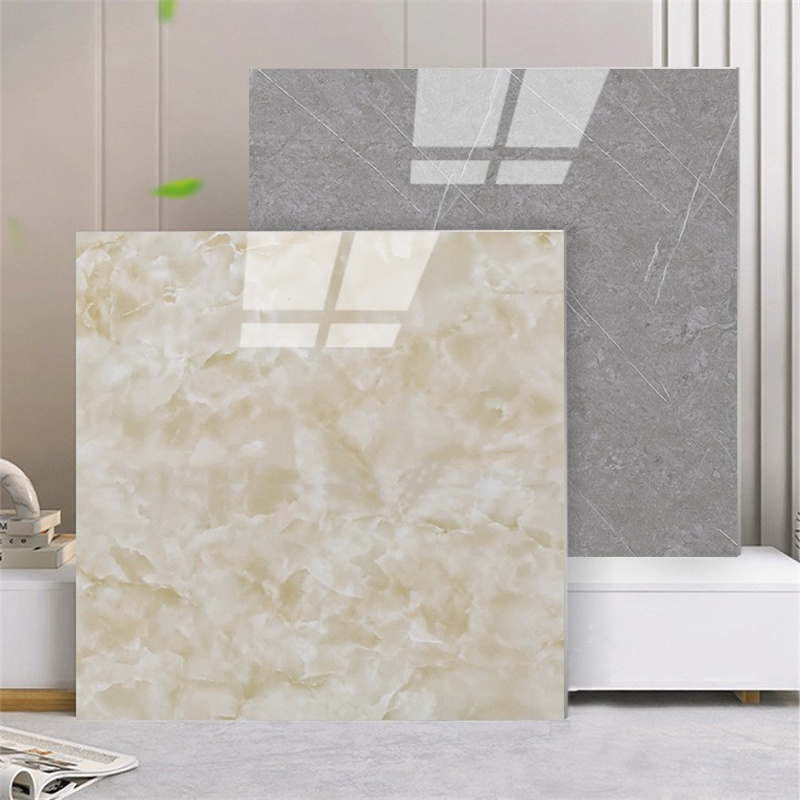 Peel and Stick Waterproof Marble Wall Ceramic Tiles PVC Self Adhesive Foam 3d Wallpaper Wall Tiles Sticker for Wall Decal