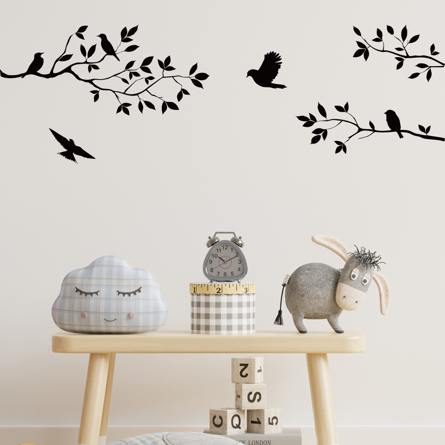 Tree Bird Removable Wall Sticker Vinyl Art Decal Mural Home DIY Decor Tree branches bird wall sticker Wall Mural wallpaper