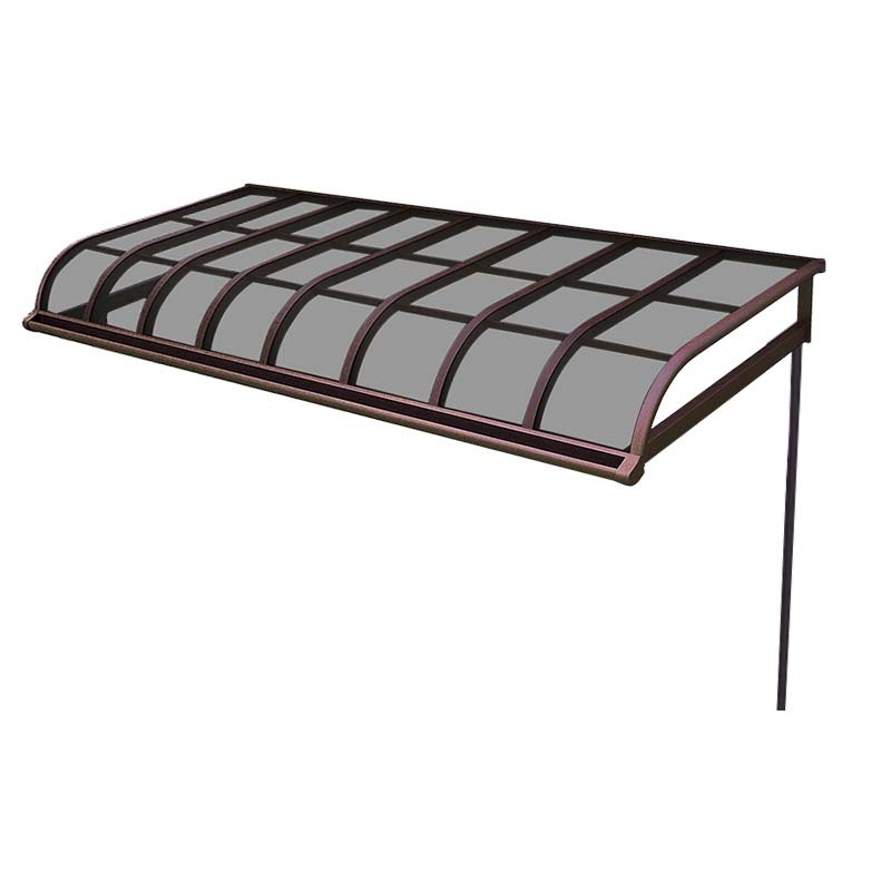 Factory Direct Powder Coated Metal Car Shelters Aluminium Carports Polycarbonate Canopy