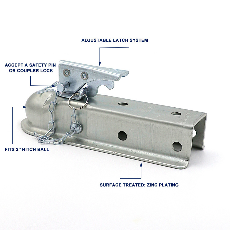 Straight Trailer Coupler 2