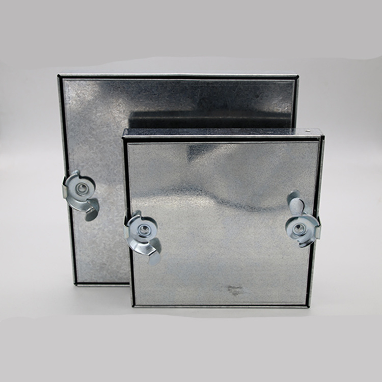 HVAC Galvanized Camlocked Insulated Tabbed Square Access Doors for Ventilation System