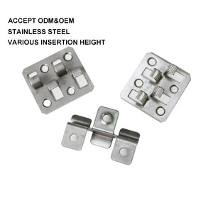 Wholesale Stamping Stainless Steel 316  Floor WPC Accessories Composite Decking Clips