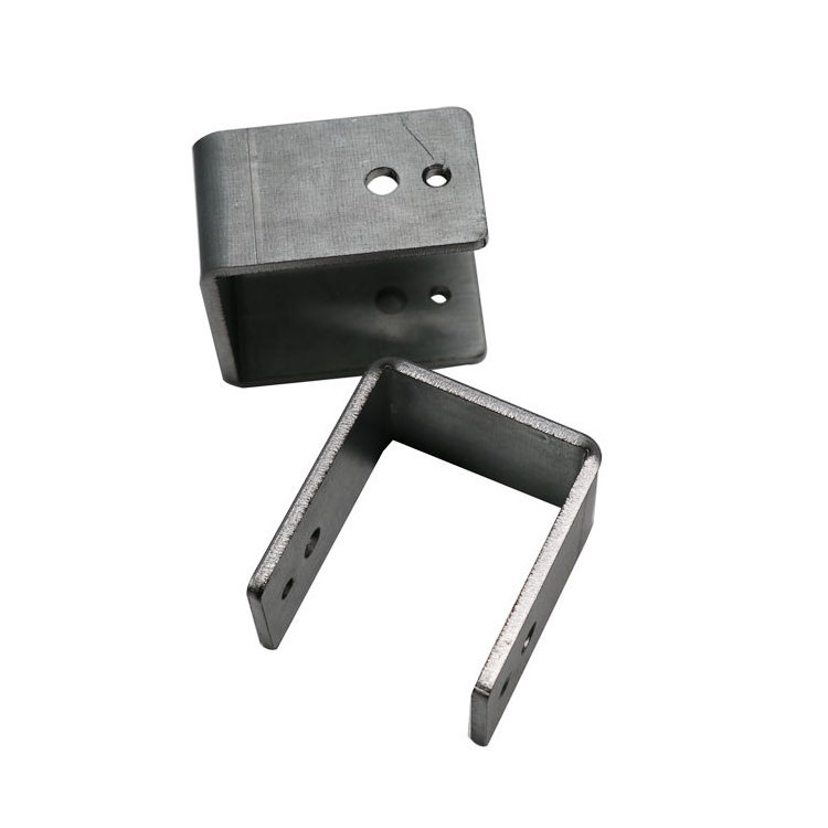 Aluminium Alloy Angle Metal Custom Precision Hardware Bracket U Shaped Metal Bracket For Wood Beams