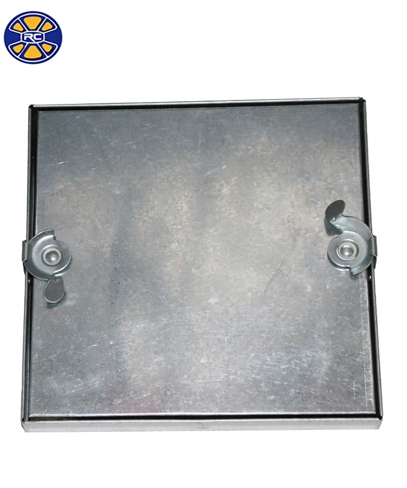 HVAC Galvanized Camlocked Insulated Tabbed Square Access Doors for Ventilation System