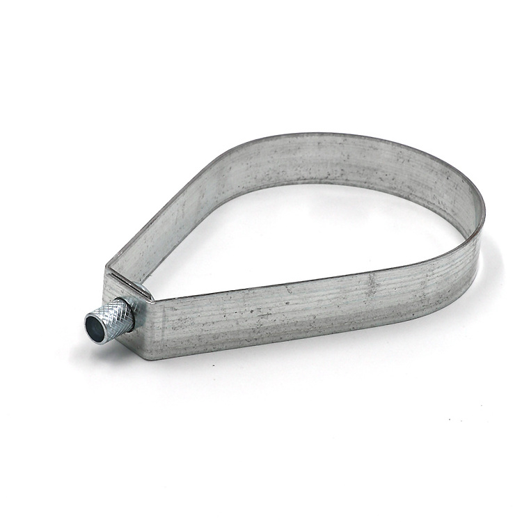 Duct Accessories Galvanized Steel Swivel Loop Pipe Hanger for Suspending Insulated Pipe Lines to Overhead Structure