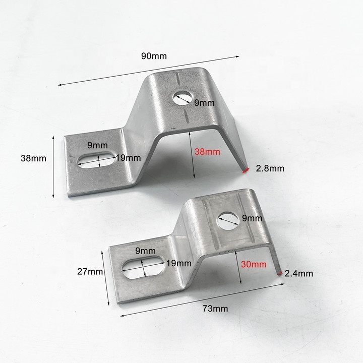 Custom Size Shape Stamping Bending Stainless Steel #304 Granite Anchor Wall Cladding Fixing System