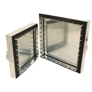 HVAC Galvanized Camlocked Insulated Tabbed Square Access Doors for Ventilation System