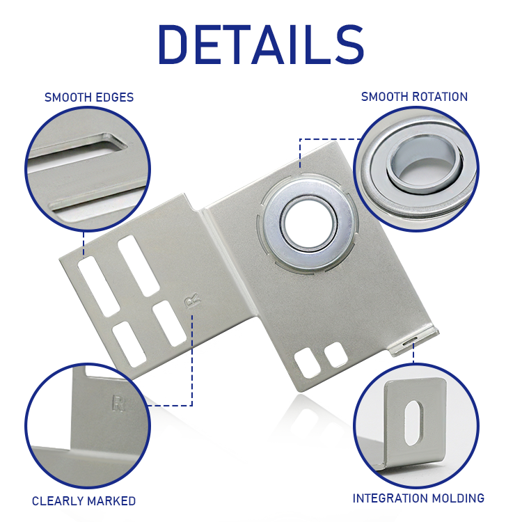 Sectional Garage Door Hardware  Fixed Top Support Garage Door Installation Side Bracket