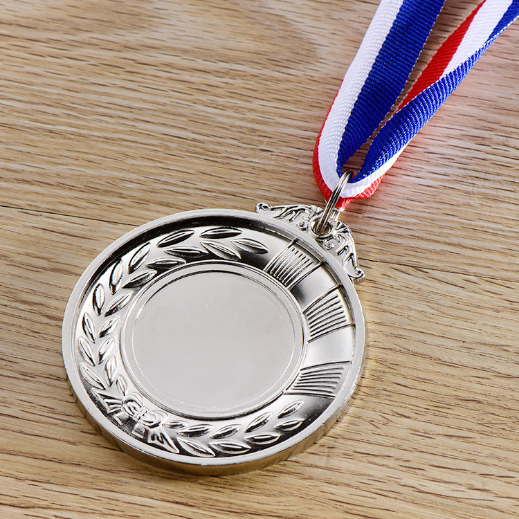 Metal 3D Embossed Blank Custom Medal Kids Running Medals Reward Blank Metal Medal