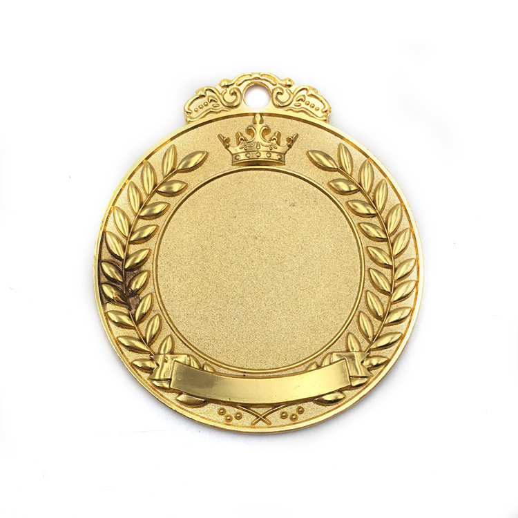 Factory Customized Personalized Blank Metal Medal Graduation Sports Competition Souvenir Gift Zinc Alloy Gold Medal Metal Medal