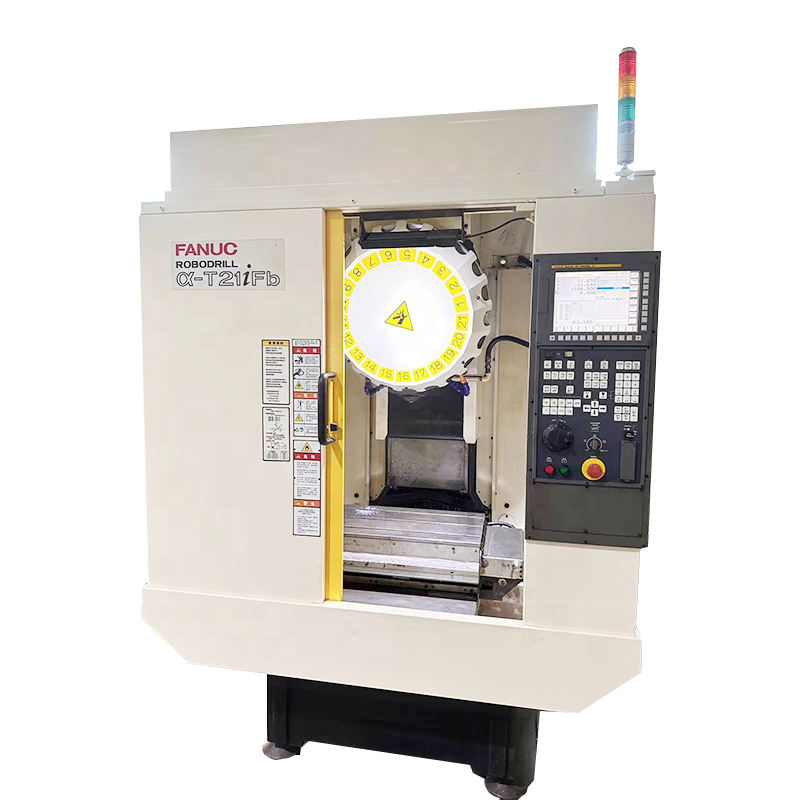 Used cheap price Fanuc robodrill 21tools High Speed precision 3 axis 4 axis CNC drilling machine Center