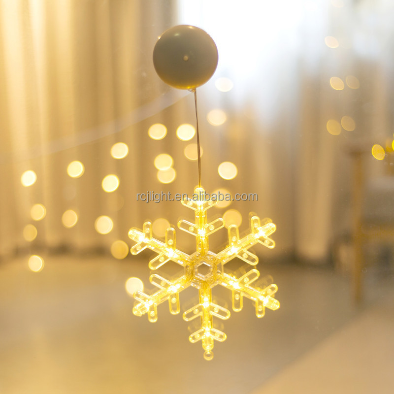 Christmas holiday decorative hanging light Xmas tree deco  small pendant hing lights battery operated led window light