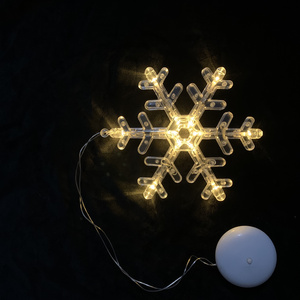 Christmas  decorative hanging light  Snowflake  pendant hanging lights battery operated led window light