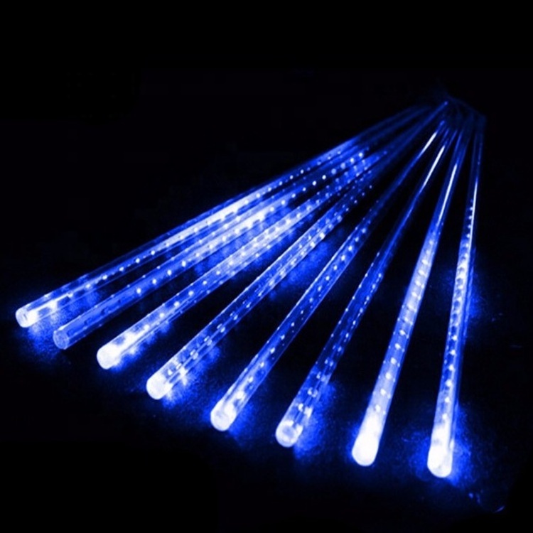 Outdoor  LED Meteor Shower Falling Rain Drop  String Light Christmas Lights Holiday Lighting