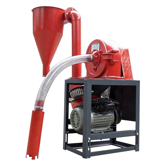 Self-priming grains grinder 2000g Corn Milling Machine Steel Feed Grinder Grain Mill Grain Grinder Mill Machine