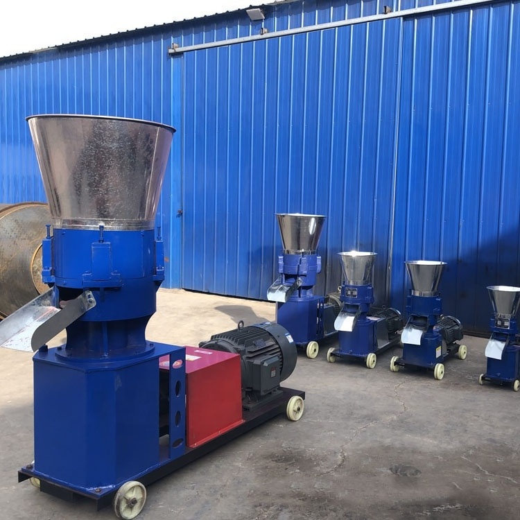 Animal Food Pelletizer Feed Pelletizer Small Cattle Poultry Animal Feed Pellet Machine