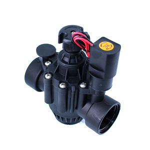 DN50 2" electric magnetic solenoid valve  irrigation drip sprinkler system flow control AC DC Latching