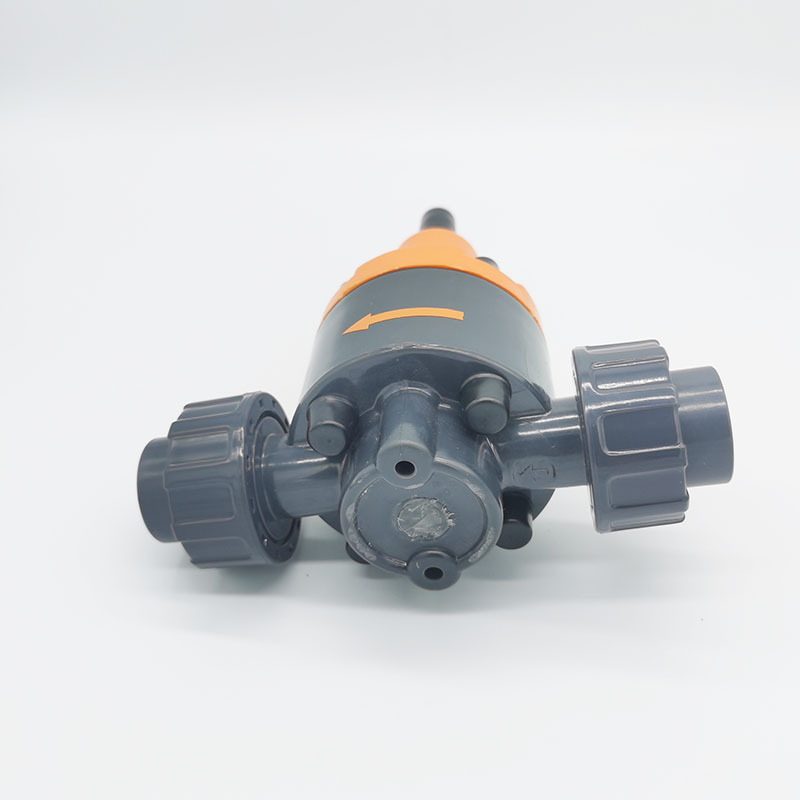 PVC Back pressure regulator valve 188020 UPVC water reducing valve Bonding thread flange connection type