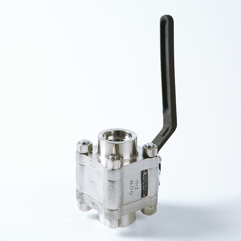 HBV-100 High Pressure Stainless Steel Ball Valve 4