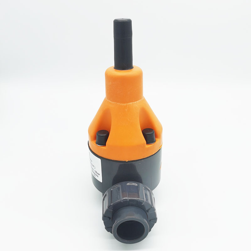 PVC Back pressure regulator valve 188020 UPVC water reducing valve Bonding thread flange connection type