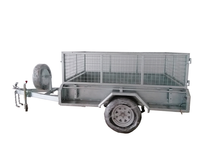 7*5 High quality hot dip galvanized box trailer ATV trailer farm trailer