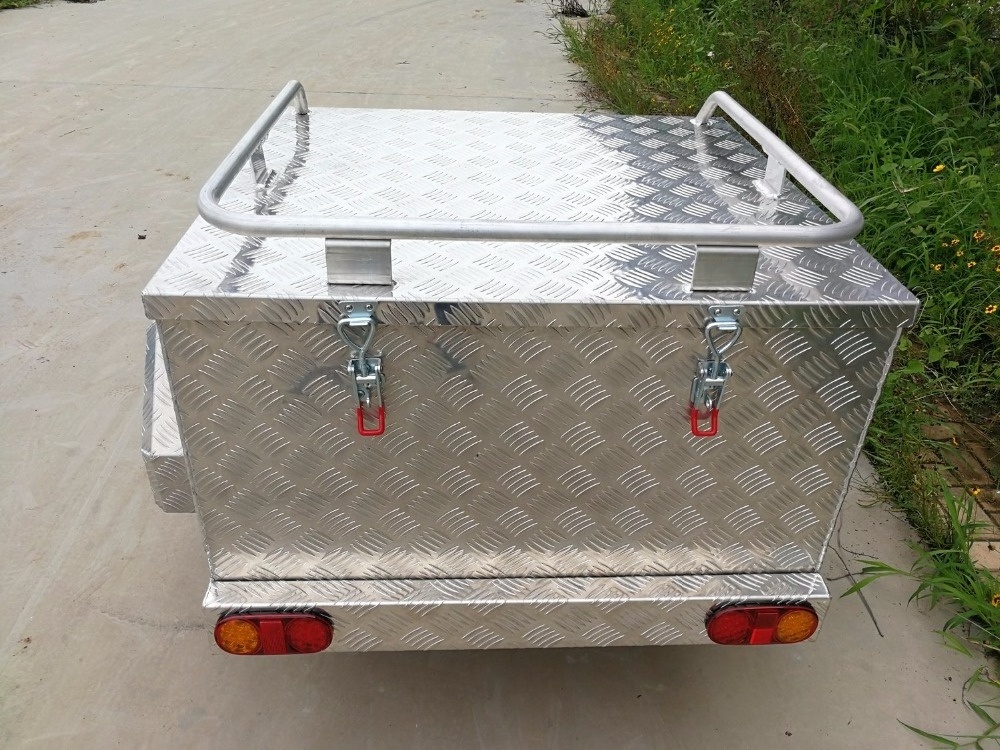 Aluminum / Alloy Motorcycle Behind Cargo Trailer, Luggage Trailer